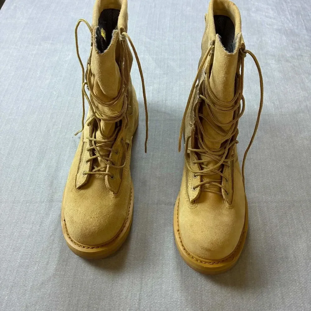Rocky 790G Mens 11.5 R Gore Tex Tactical Military Combat Boots Tan Vibram EUC